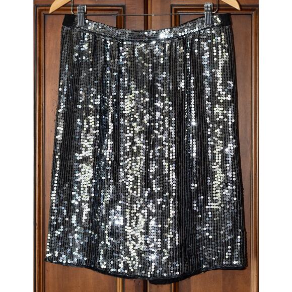 Judith Ann Creations for I Magnin Haute Couture 100% Silk 3pc Skirt Suit Size M - Picture 2 of 16